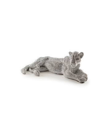 FIGURA PEQUEÑA ·LEONA· PLATA